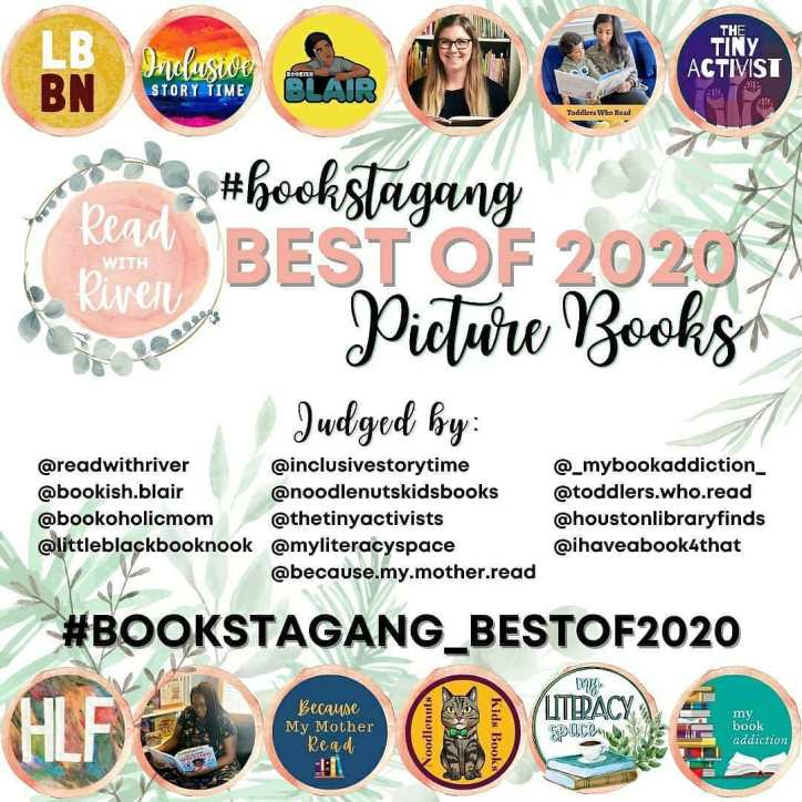 Winning Selection #bookstgang Best of 2020 Picture Books. Read with River.
