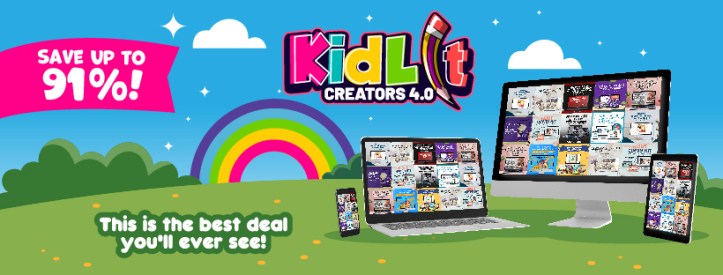 Up to 91% off! Kidlit Creators 4.0